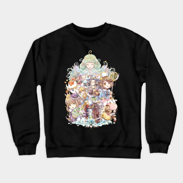 Fantasy Harvest Moon / Story of Seasons Friends of Mineral Town Crewneck Sweatshirt by candypiggy